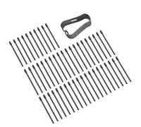 Whltzf 50/40/30/20/10pcs Pennini Punta Per Penna 133 Pennini Penna Punte E Clip di Ricambio Pennini Strizzi Accessori Strumenti Professionali Artista