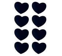 Whltzf 8pcs A Forma Di Cuore Silicone Vibrazioni Dampeners Per Racchetta Da Tennis Assorbimento Degli Urti E Decorazione Elegante Cuore Decorativo Tennis Dampener