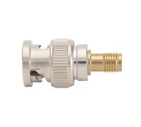Whltzf Adattatore BNC Metallico qualità per Conversione dei Segnali BNC Connettori Femminili Maschi per L'adattatore Universale Elettronico