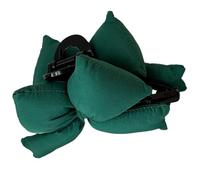Whltzf Elegante fermaglio per capelli con fiocco grande floccato per donne garantisce durata e comfort senza danni ornamento lussuoso, Misura unica, come descritto
