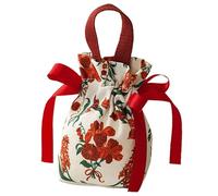 Whltzf Eleganti sacchetti in tela a tema floreale per caramelle e regali, adatti per matrimoni, compleanni e occasioni festive, q, R
