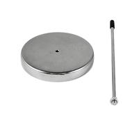 Whltzf Espositore per gioielli in acciaio inox, strumento professionale per esposizione di gioielli per negozi e fotografi, espositore per orecchini a perno