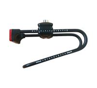Whltzf Fanale posteriore a LED integrato per bicicletta, ammortizzatori a molla, ammortizzatori durante la notte, per pendolari in città, sellino