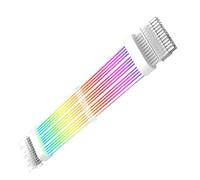 Whltzf PC Computer 24pin Extension Cavo Alimentazione CITTO con Illuminazione Argb Indirizzabile Effetto Caldo 5v3pin Connettori Argb Cavo Estensione