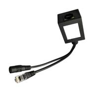 Whltzf Potenza Efficiente Ethernet Splitter Supporting Power E Segnali Rete RJ45 per Integrazione del Dispositivo Perfettamente Convertitori Gigabit Poe