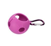 Whltzf Supporto per palline da golf Clip in silicone con gancio per palline da golf in silicone maniche palline da golf coperture palline da golf borsa protettiva porta palline con gancio