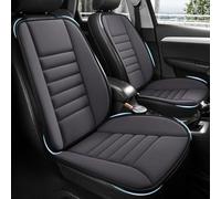 WHLYQF 2 Pezzi Cuscino per Sedie Auto, per VW T4 Cuscino Sedia in Schiuma a Memoria Confortevole con Schienale, Protezione Sedile,E-Dark Gray