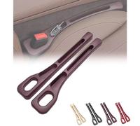WHLYQF 2 Riempitivo per Sedili Auto per Mercedes-Benz Glk GLC-SUV, Multifunzionale Tappo per Fessure Laterali del Sedile, a Prova di perdite,C-Brown
