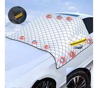 WHLYQF Copri Parabrezza Auto, per Dacia Duster 3 Telo Parabrezza Antigelo Magnetico Adatta, Parasole per Parabrezza con 12 Magnete