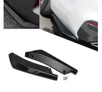 WHLYQF Diffusore per paraurti Posteriore Auto, per Renault Clio 4 2012-2019 Splitter per Gonna parafango Laterale Auto Spoiler Angolo avvolgimento,A-Schwarz