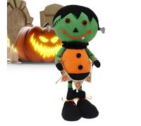 Whnbuij Bambola Raccapricciante - Fantasma di peluche di Halloween, bambola Vintage Raccapricciante | Decorazioni di Halloween Zombie Bambola di Peluche Morbido Decorazione Festa di Halloween per