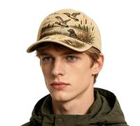 Whnbuij Baseball Hat Adjustable with Mallard & Retriever Artwork Headwear