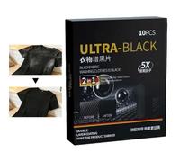 Whnbuij Black Fabric Dye Long-Lasting Laundry Sheets Darkening