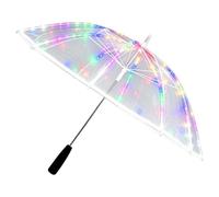 Whnbuij Clear Led Umbrella All-Season Safe Night Walking Tool Windproof