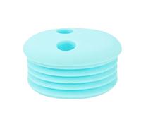 Whnbuij Contenitore per snack in silicone, riutilizzabile, con coperchio, contenitore da viaggio per condimenti, per la conservazione degli alimenti per esterni, auto e viaggi