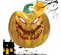 Whnbuij Copertura testa di zucca, copertura per il viso cosplay | Masquerade del viso cosplay fantasma,Halloween Cosplay viso mascherata PVC divertente vacanza viso coperta per uomini donne