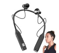 Whnbuij Cuffie senza fili Girocollo - Cuffie Sportive Intorno al Collo | Cuffie Senza Fili, Auricolari Sportivi per Correre, Allenarsi E Escursionismo, Design Ergonomico