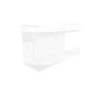 Whnbuij Dispenser Porta Guanti - Supporto Contenitore Per Trasparentii, Scatola Organizer Per Guanti In Acrilico | Vano Portaoggetti A Parete Per Riporre Guanti E Salviette Per Maschere In Tessuto
