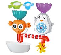 Whnbuij Giocattolo per vasca da bagno a per bambini, divertente giocattolo educativo di senso, animale, animali da bagno, per bambine, compleanno, Pasqua, casa, viaggio, vasca da bagno