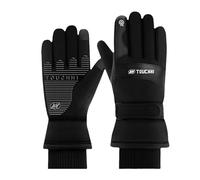 Whnbuij Guanti per clima freddo, guanti caldi | Guanti da sci con touch screen | Guanti impermeabili antivento per snowboard, sci, corsa, ciclismo