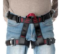 Whnbuij Imbracatura Da Arrampicata - Imbracatura Regolabili Per Speleologia,Imbracatura Di Guida Sicurezza Mezza Corpo Attrezzatura Arrampicata Rappel Trekking Attività Esterne
