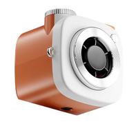 Whnbuij Mini ventilatore portatile | Display digitale regolabile - Mini ventilatore a collo e mano | per estate viaggio pic-nic spiaggia residenza universitaria bambini giovani adulti