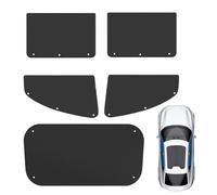 Whnbuij Parasole per auto, copertura isolante per la privacy, colore nero, con blocco UV, montaggio a , protezione dal calore per viaggi su strada e guida a lunga distanza
