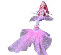 Whnbuij Principessa La Sirenetta - Tendenza ispirata ai film classici con membri articolati | Giocattolo da collezione per bambini, dolce per regali di Natale