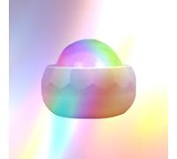 Whnbuij Proiettore,Lampada da Illuminazione Portatile Regolabile,Proiettore del Cielo Notturno | per la Casa, per gli Interni, per gli Esterni, per il Viaggio, per le Feste, per la Famiglia