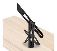 Whnbuij Scorrevole T-Bevel Carpenters Angle Finder | Goniometro Scriber per la lavorazione del legno - Guida per marcatura a coda di rondine per la lavorazione del legno