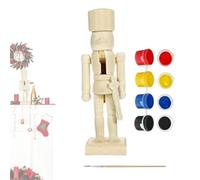 Whnbuij Sculture Home Decor - Schiaccianoci verniciabile incompiuto - statuette decorative creative estetiche per la decorazione della stanza per tavoli librerie