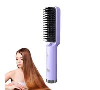 Whnbuij Spazzola Piastra Per Capelli - Pettine Con 3 Temperature Antiscaldatura,Spazzola Piastra A Riscaldamento Rapido Con 5.5 Milioni Di Ioni Negativi - Per Donne Ragazze Casa E Viaggio