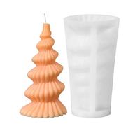 Whnbuij Stampo in silicone a forma di albero di Natale per sapone, gesso, candela profumata fatta a mano, per saponette e cioccolatini, decorazione per la casa e le feste