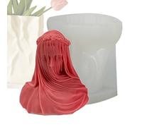 Whnbuij Stampo in silicone da donna, stampo per candela della parte superiore del corpo femminile, antiaderente, stampo per artigianato in resina, stampo estetico femminile per realizzare il corpo