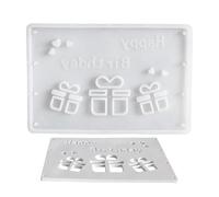 Whnbuij Stampo in silicone per salvadanaio, per compleanno, per creare denaro in resina epossidica, adatto ai principianti, facile da rilasciare, per sapone, fondente