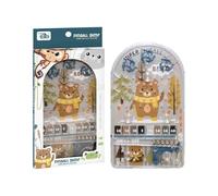 Whnbuij Toys per la macchina da gioco Maze - Giocattoli leggeri, ricreazione retrò | per il flipper da tavolo tridimensionale per famiglie, giochi di viaggio alimentati a batteria, esperienza di