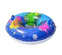 Whnbuij Tubo Da Neve - Compact Slitta Gonfiabile Portatile PVC, Ergonomic, Resistente Con Maniglie 95, Cm Per Adulti Bambini Famiglie | Multipurpose Outdoor Indoor Utility Portable Modern