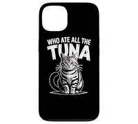 Who Ate All The Tonno Angry Cat Funny Custodia per iPhone 13