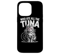 Who Ate All The Tonno Angry Cat Funny Custodia per iPhone 14 Pro Max