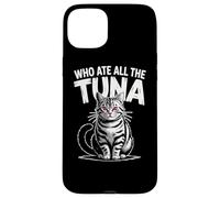 Who Ate All The Tonno Angry Cat Funny Custodia per iPhone 15 Plus