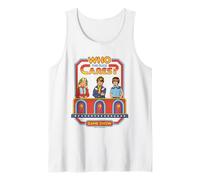 Who Cares Game Show Sarcastic Vintage Funny Adult Humor Canotta