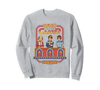 Who Cares Game Show Sarcastic Vintage Funny Adult Humor Felpa