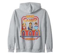 Who Cares Game Show Sarcastic Vintage Funny Adult Humor Felpa con Cappuccio