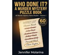Who Done It? A Murder Mystery Puzzle Book: 60 Murder Mystery Name Puzzles - Volume 1