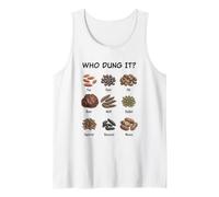 Who Dung It? Funny Animal Droppings Nature Diagram Detective Canotta