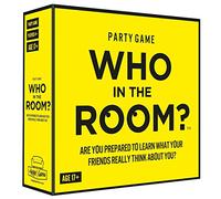 Who in the room?-Sei Pronto a Imparare Cosa pensano Veramente i Tuoi Amici di Te Gioco di Carte, Colore Giallo, 21033