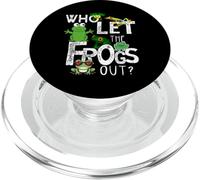 Who Let The Frogs Out - Divertente amante degli anfibi proprietario della rana PopSockets PopGrip per MagSafe
