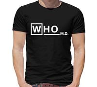 Who Md Maglietta Uomo - Dottore - TV - House - Dr - Parodia - Hugh Laurie