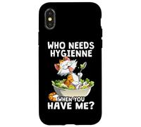 Who needs hygienne when you have me Custodia per iPhone X/XS