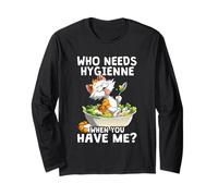 Who Needs hygienne When You Have Me Maglia a Manica